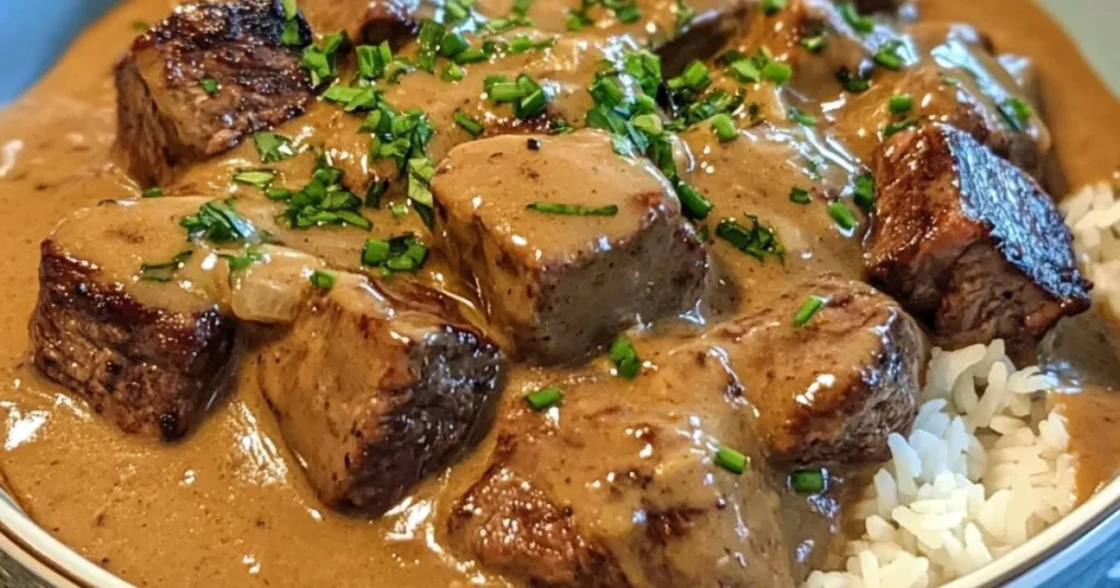 crock pot cube steak and gravy